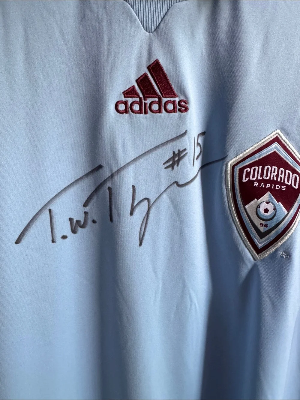Colorado Rapids MLS jersey signed Size 2xl